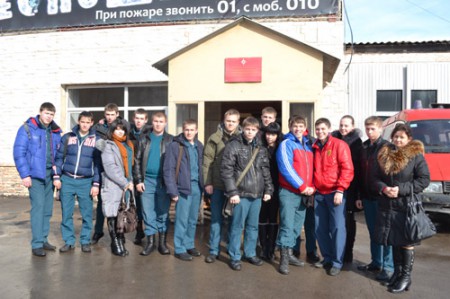 Экскурсия в пожарную часть